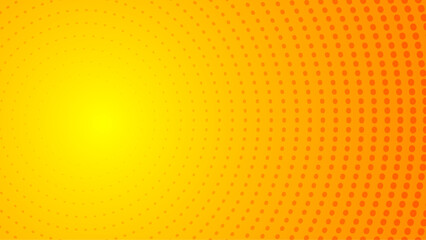 Dotted Circle Pattern abstruct background yellow color