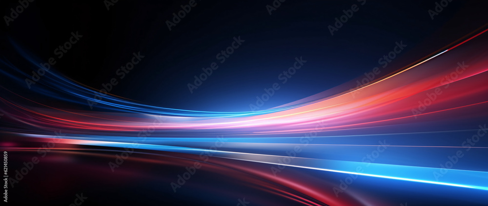 Poster future technology line background and light effect, cyberpunk style background material with a sense