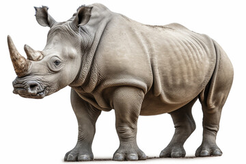 Obraz premium サイ 白背景 AI生成画像 ジェネレーティブAI