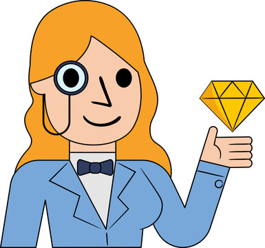 Gemstone clip art preview