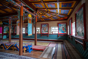 The Ariyabal Meditation Temple in Gorkhi-Terelj National Park, Mongolia