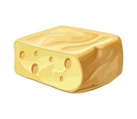 Fresh snack sliced organic cheddar cheese