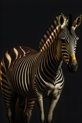 Blackgolden Zebra
