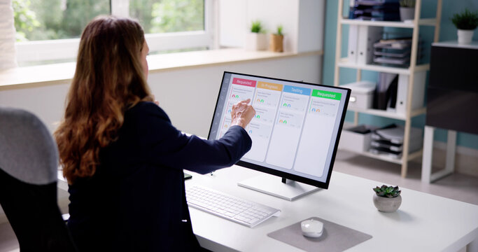 Kanban Scrum Schedule Board Plan App