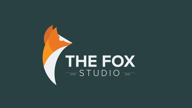 Fox Logo Design .
font is Promixa Nova link is here
https://freefontsfamily.com/proxima-nova-font-family-free-download/