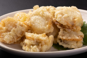 ホタテの天ぷら