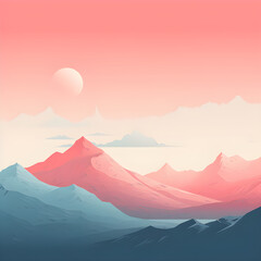 mountains in the mountains