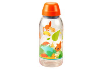 Childrens water bottle isolated. isolated object 