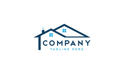 Real Estate Home Property Logo Design