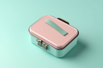Food lunch box. Generate Ai