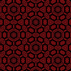 Abstract gradient image for background to form a pattern with red background color