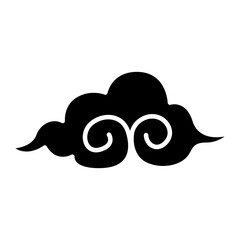 Chinese cloud icon