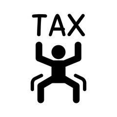 Tax burden icon