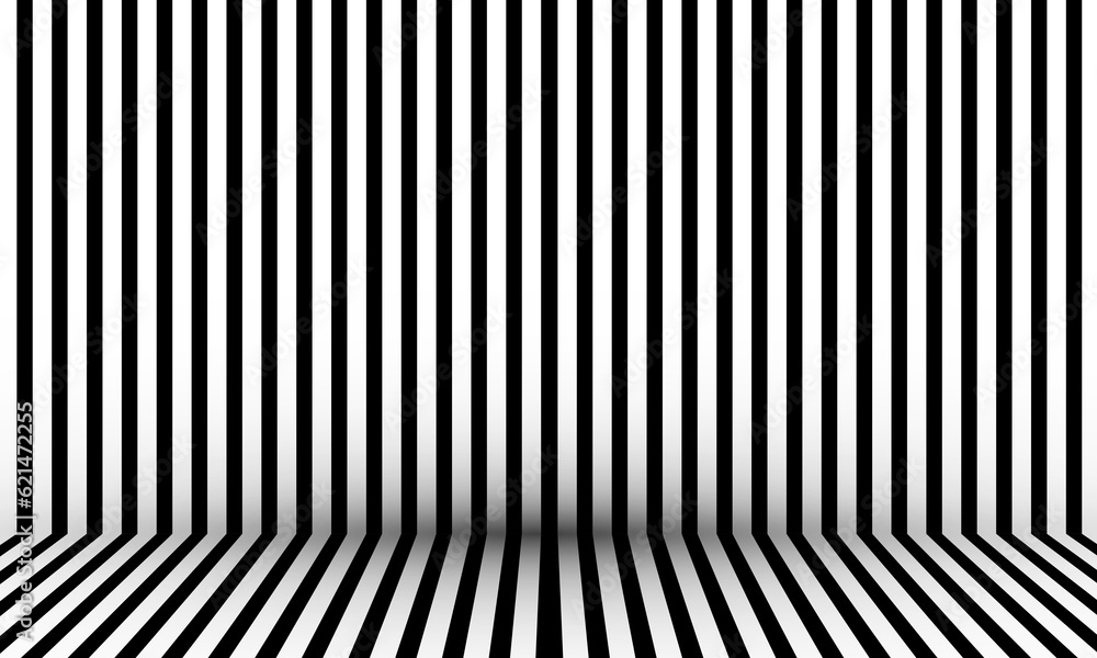 Poster repeat horizontal line template black background vector design