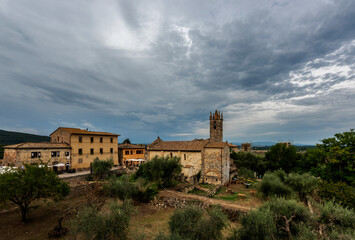Fototapeta premium Colorful Italy, Tuscany region