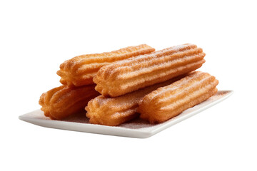 Fototapeta premium Churro. isolated object, transparent background