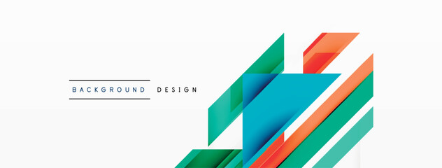 Visually striking background design featuring dynamic geometric lines and arrows. This captivating composition combines movement and precision, creating an engaging and visually appealing graphic