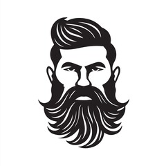 Captivating Facial Expressions with Diverse and Striking Beard and Mustache Styles