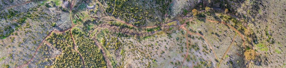 Reynella Quarry, South Australia. Aerial panorama.