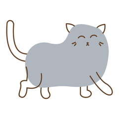 Cute Cat Illustration