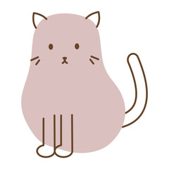 Cute Cat Illustration