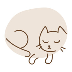 Cute Cat Illustration