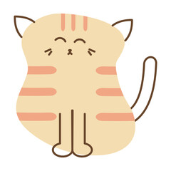 Cute Cat Illustration