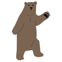 Grizzly Bear Single 9 PNG