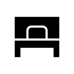 Single bed icon