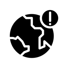 Internet warning icon