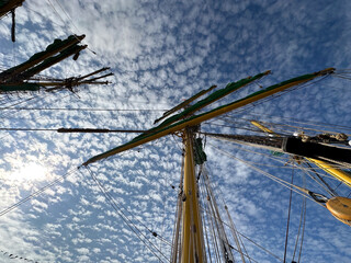06/24/2023 Kiel Germany: windjammer parade  of the tall sailor Alexander von Humboldt 2