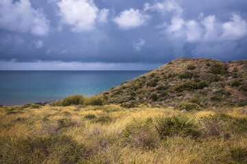 Stormy Weather on Calblanque Regional Park, Spain