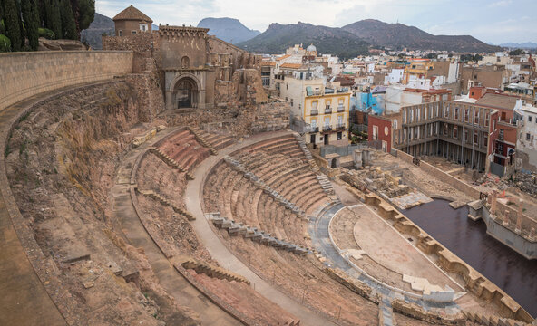 The Roman Theater of Cartagena, Spain