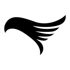 Naklejka premium Wing icon
