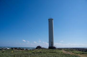 water tower on the beach
