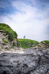 landscape with rocks