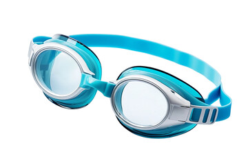 Kids swimming goggles. isolated object, transparent background