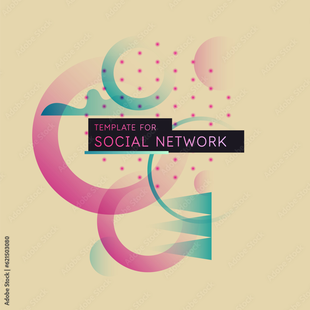 Poster abstract background with simple elements. an image with a composition of geometric elements and shap