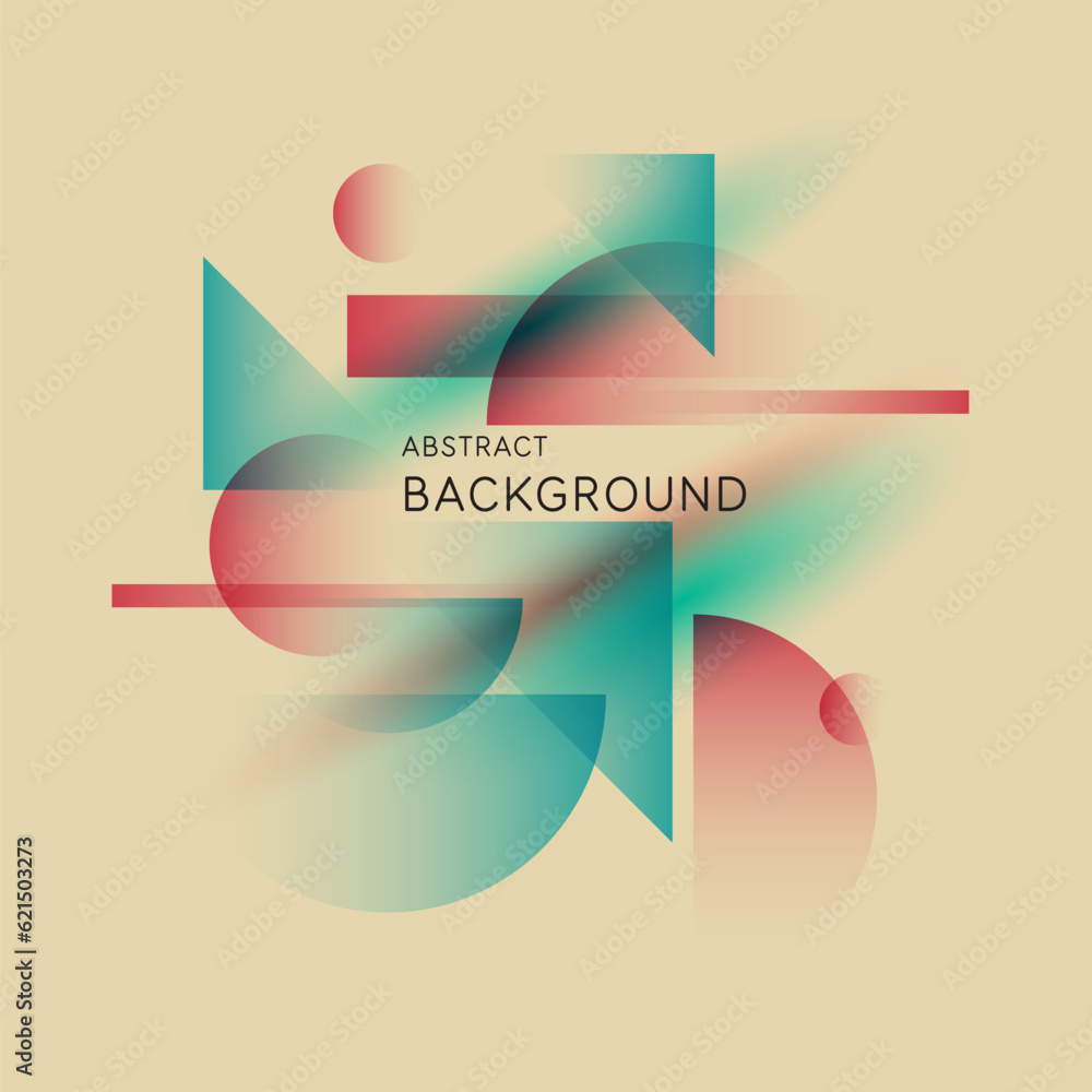Poster abstract background with simple elements. an image with a composition of geometric elements and shap