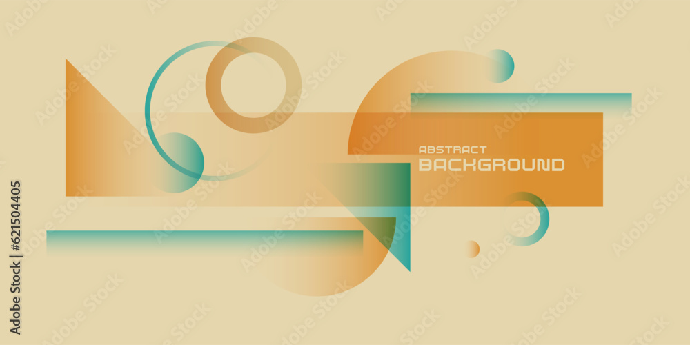 Poster Abstract background with simple elements. An image with a composition of geometric elements and shapes.