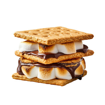 Smores. isolated object, transparent background