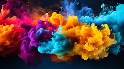 Fototapeta premium background of colorful