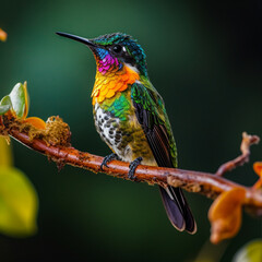 Fototapeta premium hummingbird on a branch