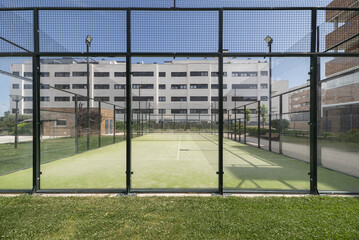 Landscaped areas of a residential development