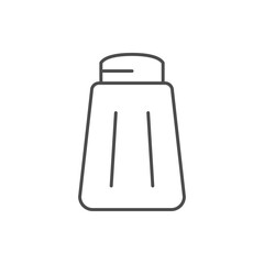 Salt shaker line outline icon