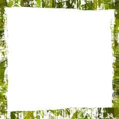 Nature's Embrace, Border Leaves Illustration