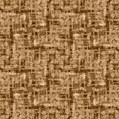 Tileable Fabric Texture.Texture grunge of abstract strokes pattern. brown theme geometric textured background. Fabric Texture patterns.