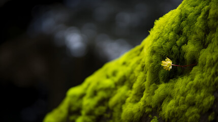 Mystical Moss: Discover Enchanting Leaf Imagery, leaf image for wall paper moss greenery eye soothing  fern water green plant close up shot fresh image