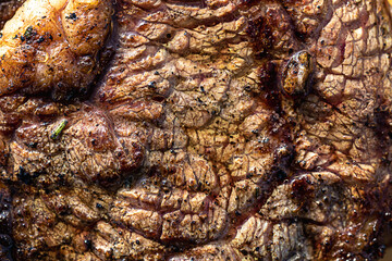 Food photography meat steak barbecue