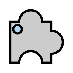 Illustration Vector Graphic of Puzzle, genre, category Icon
